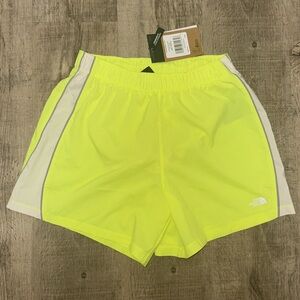 The North Face Neon Yellow Athletic Shorts